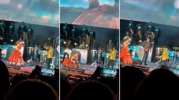 El vestido rojo que Ángela