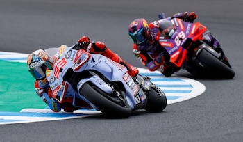 Jorge Martín puede regalar el Mundial de MotoGP a Marc Márquez. (REUTERS/Kim Kyung-Hoon)