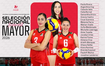 Paola Rivera fue convocada a la selección mexicana de vóley.