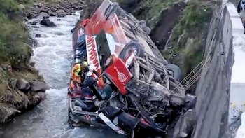 Accidente de tránsito en Huarochirí