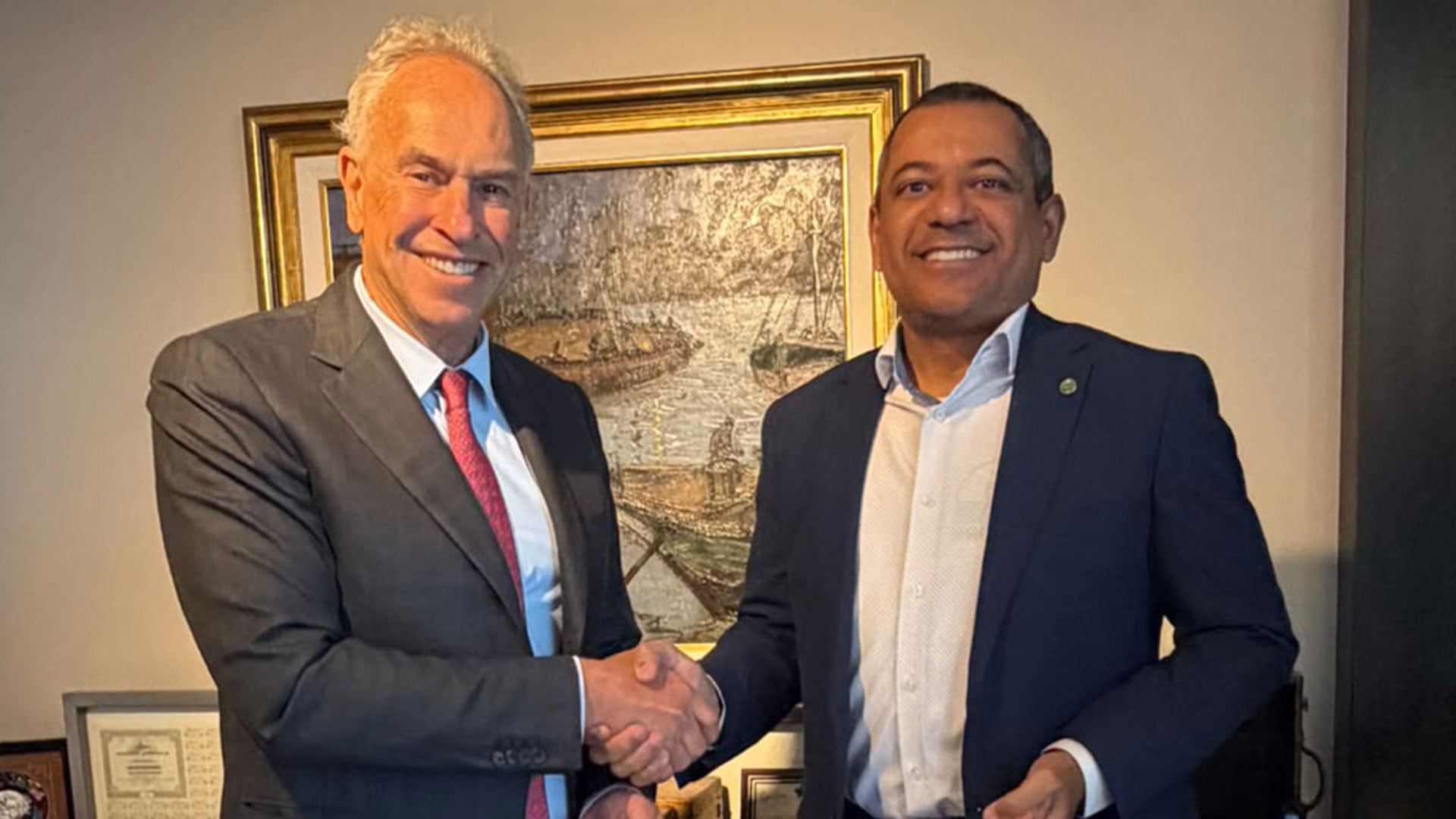 Marcelo Mindlin y Cleber Oliveira Soares