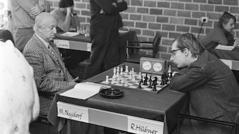 Miguel Najdorf frente al gran