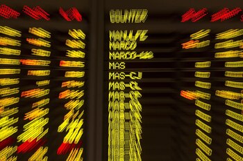 Detalle de un panel informativo