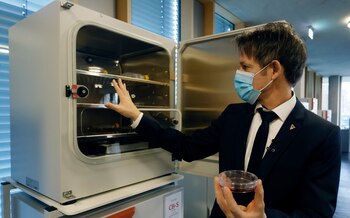 La vista de una nevera