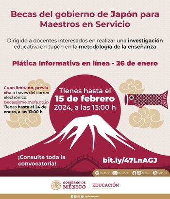 Requisitos de la beca incluyen