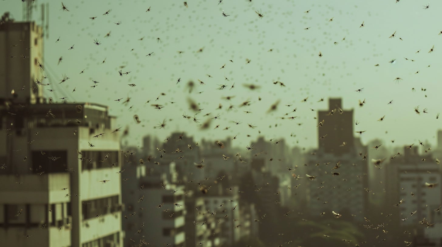 El cambio climático amplía las zonas donde el Aedes aegypti puede reproducirse y acorta los ciclos de transmisión del dengue (Imagen Ilustrativa Infobae)