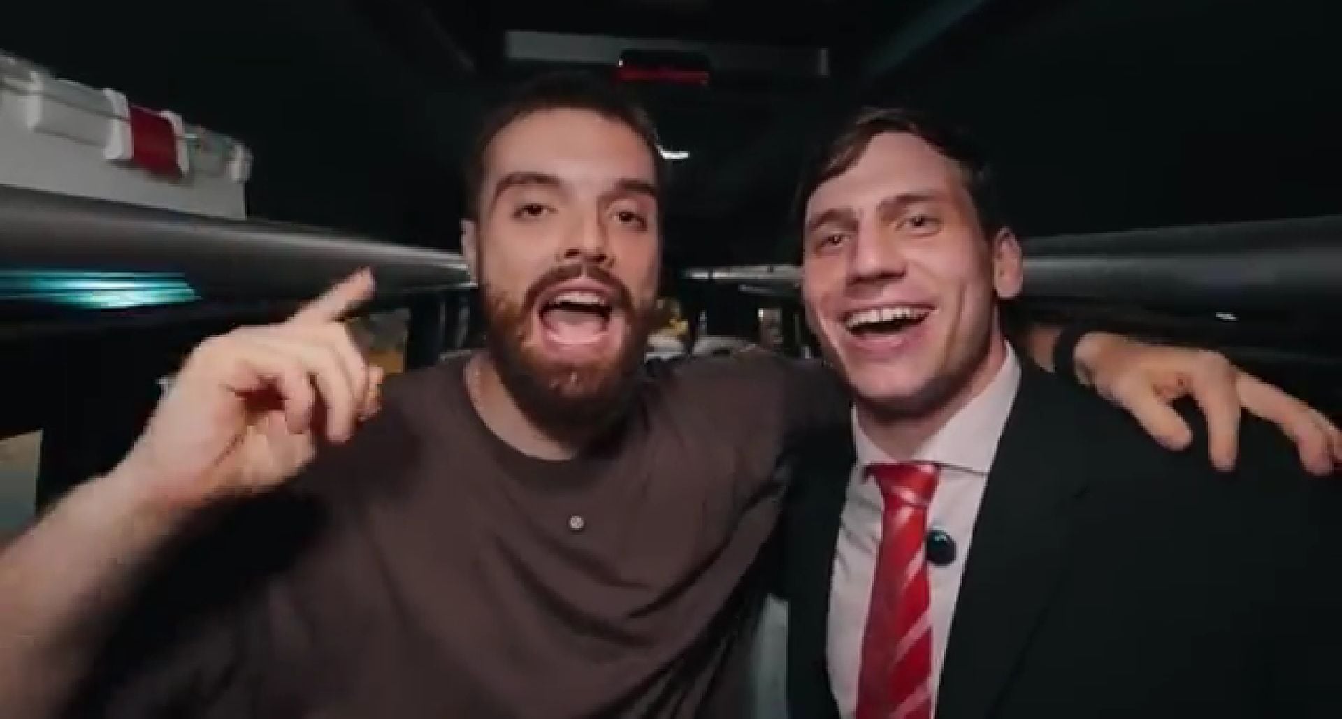 Gaspi junto al streamer Ibai Llanos (YouTube)