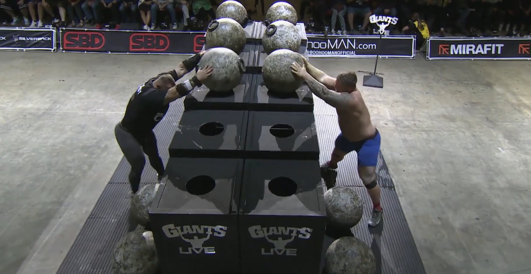 El éxito deportivo de los Stoltman Brothers impulsó un negocio familiar que incluye gimnasio propio, línea de ropa, canal de YouTube y giras comerciales (Captura de video: YouTube)