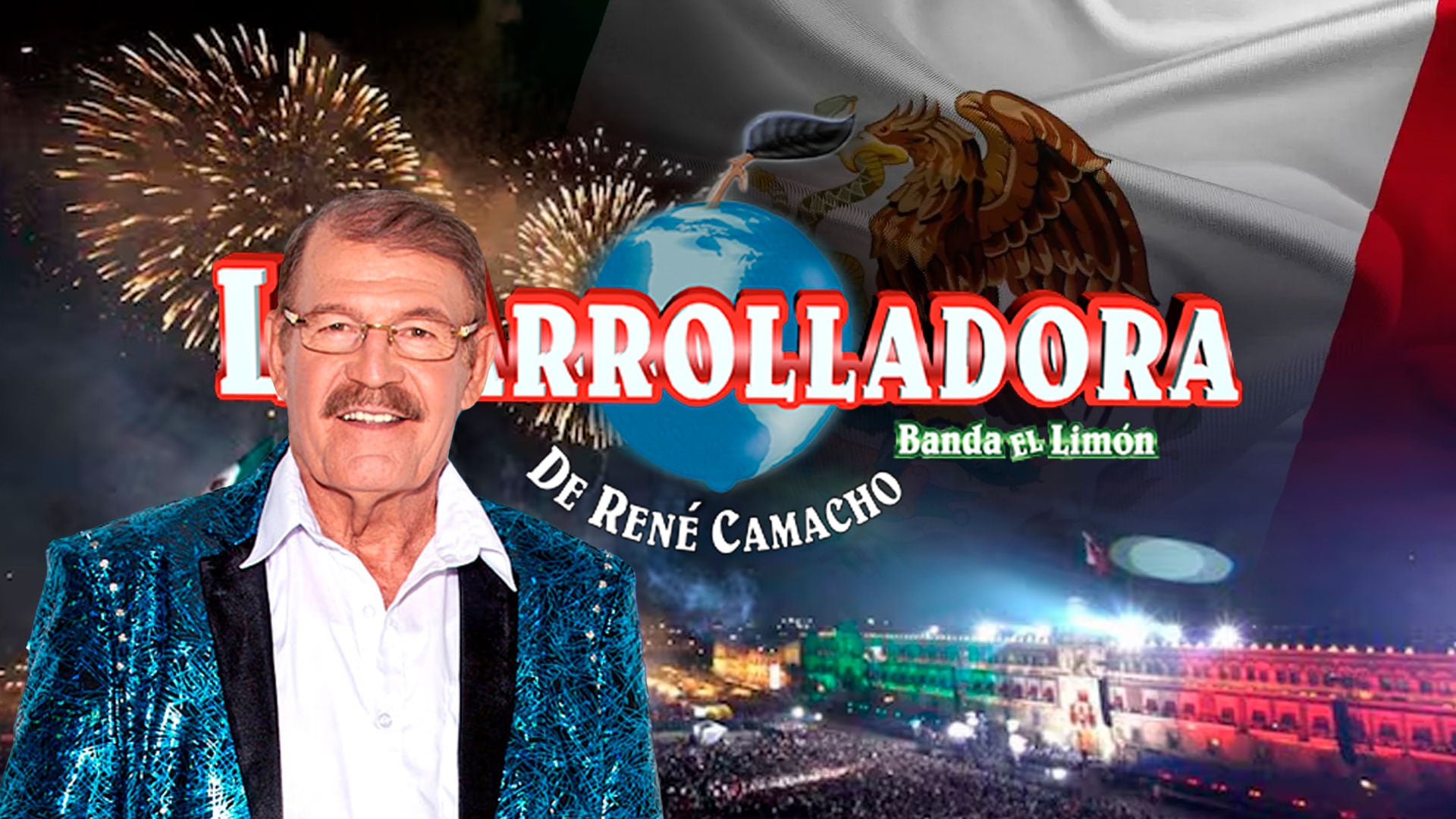 La Arrolladora Banda El Limón se presentó en el Zócalo de la Ciudad de México. Foto: Especial Infobae: Jovani Pérez.