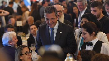 Sergio Massa en Cicyp. (Crédito: