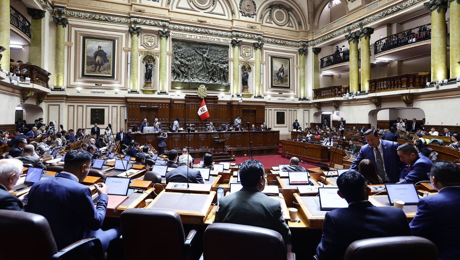 La Cámara de Diputados aprobó delegar facultades legislativas al Poder Ejecutivo por 90 días en materia de seguridad ciudadana y atención del fenómeno El Niño. CRÉDITOS: CONGRESO DEL PERÚ