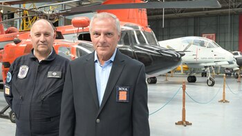 El director del museo comodoro