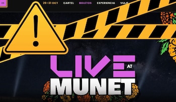 Profeco emite alerta por venta de boletos de los conciertos de Sean Paul y Calvin Harris en el MUNET (X/@Profeco)