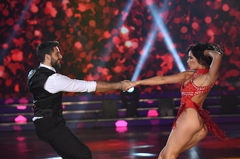 Nicolás Occhiato y Flor Jazmín Peña en el ritmo Jive