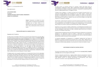 La congresista Jennifer Pedraza propuso la realización de un debate de control político al ministro de Defensa y al director del Dapre. Aseguró que busca evaluar las operaciones militares realizadas en agosto en Guaviare, específicamente una que derivó en la muerte de tres menores de edad - crédito @JenniferPedraz/X