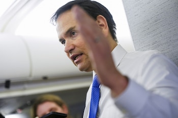 El secretario de Estado estadounidense,