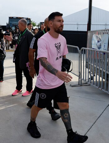 La estampa de Messi en