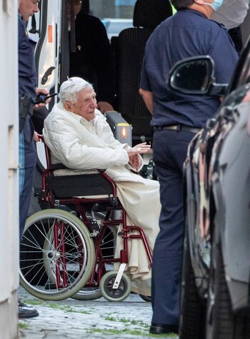 El papa emérito Benedicto XVI