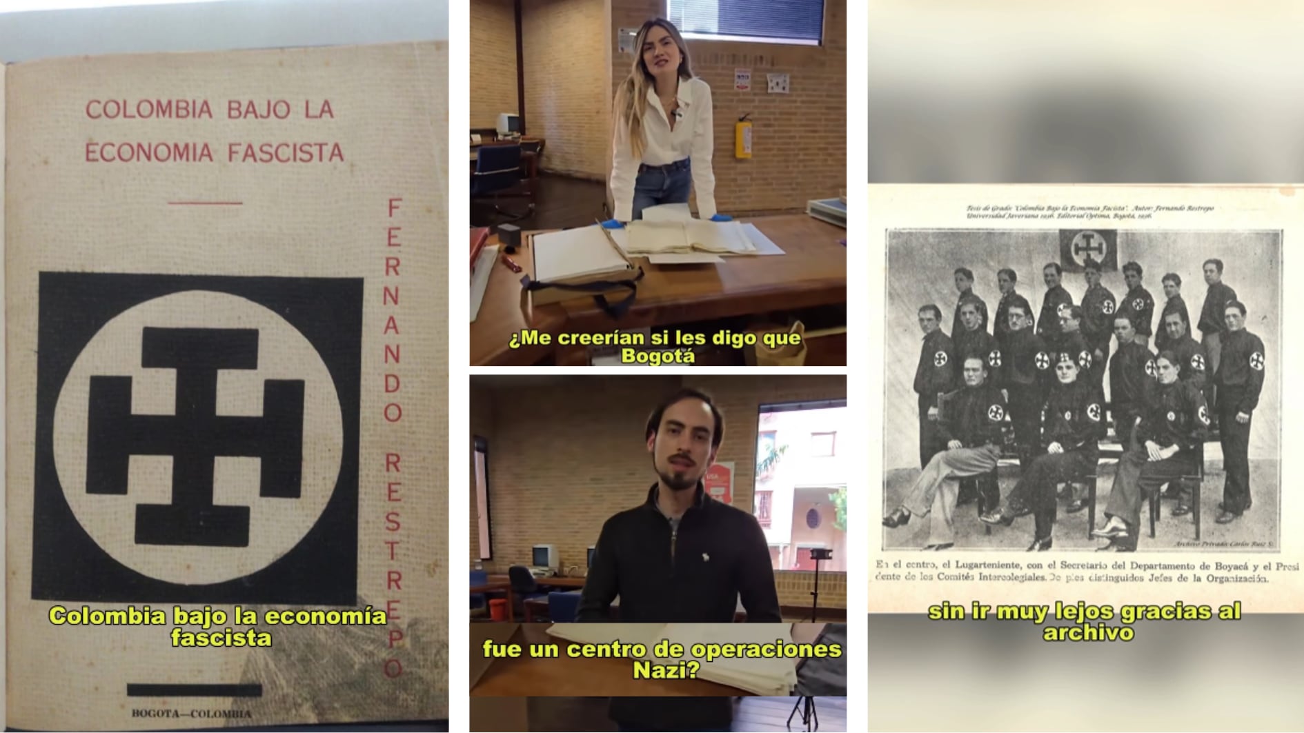 Historiadores revelaron los archivos negros en los que se explica la importancia de Bogotá como centro de operaciones nazi en Latinoamérica
