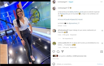 Romina Vega. (Instagram)