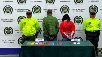 A uno de las detenidas