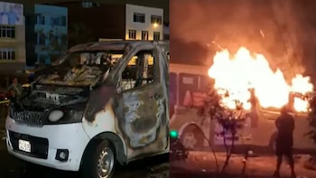 Chofer muere calcinado tras ataque contra su minivan mientras dormía en Los Olivos