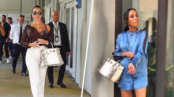 Personalidades como Kim Kardashian, Georgina Rodríguez y Victoria Beckham cuentan con versiones de la exclusiva Hermès Birkin Himalaya de Gómez Mont. (Especial)