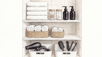 Los 5 objetos que arruinan el orden del baño, según organizadores profesionales