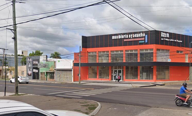 El hecho ocurrió en la intersección de avenida Maipú y Paula Albarracín en el barrio Unión