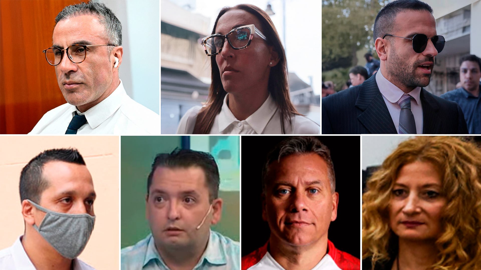 El neurocirujano Leopoldo Luque, la psiquiatra Agustina Cosachov, el psicólogo Carlos Díaz, el enfermero Ricardo Almirón, su jefe Mariano Perroni, el médico clínico Pedro Di Spagna y la coordinadora de la prepaga Nancy Forlini
