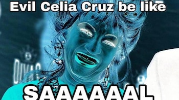 Celia Cruz mala sería como