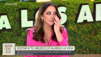 Beatriz Archidona, en el plató de 'TardeAR' (Mediaset)