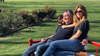 Macri y Awada con su