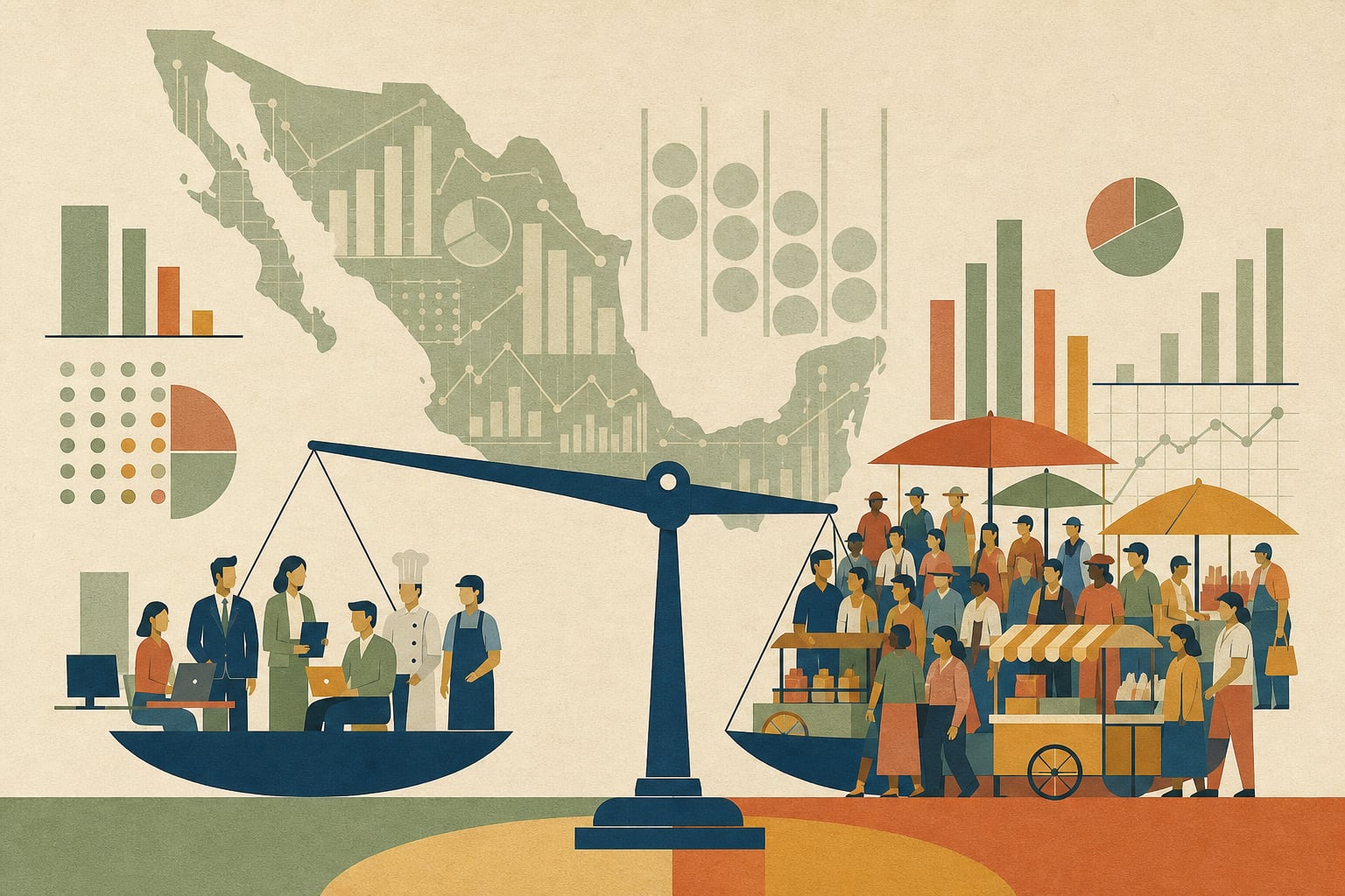 Desempleo en México sube a 3% en agosto: alcanza a 1.9 millones de personas