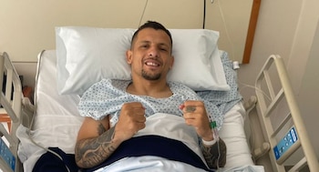 El volante de Racing, luego