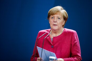 La canciller alemana Angela Merkel