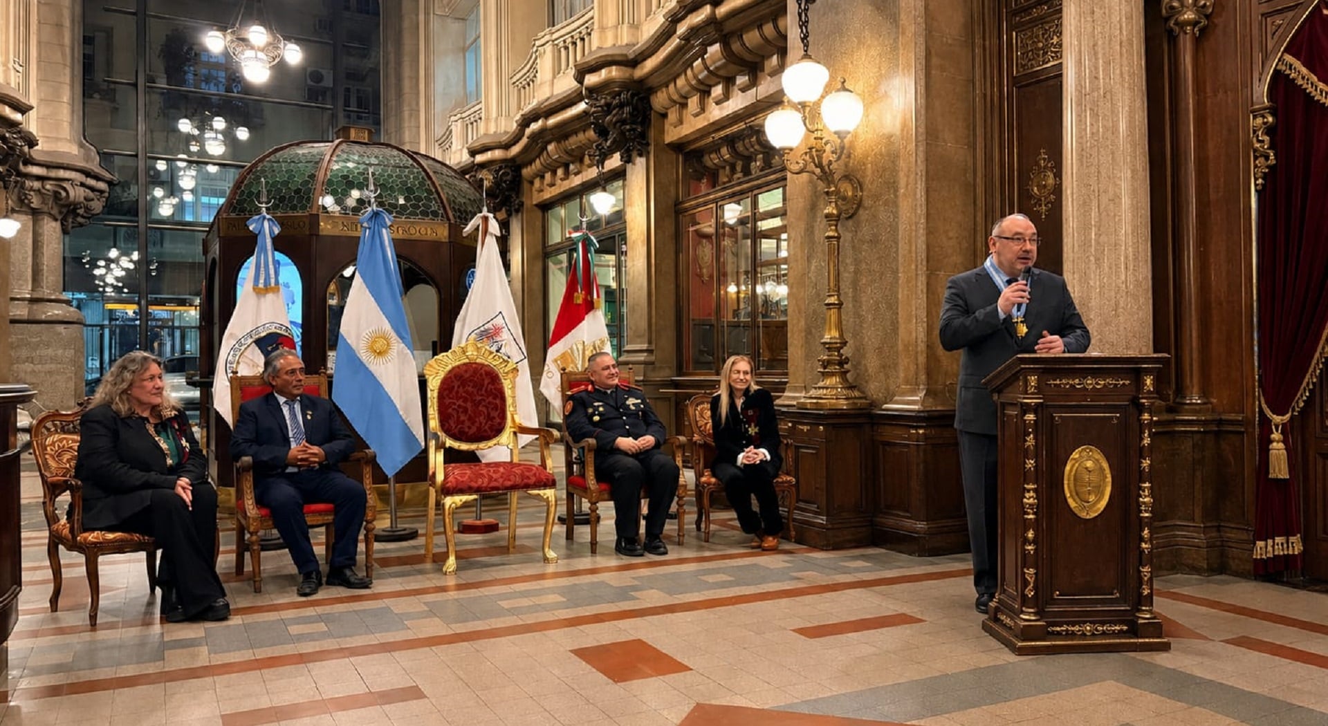 Palabras del Rab. Dr. Fishel Szlajen durante su condecoración