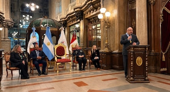Palabras del Rab. Dr. Fishel Szlajen durante su condecoración