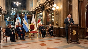 Fishel Szlajen fue condecorado “Comendador Magistral de Ética”