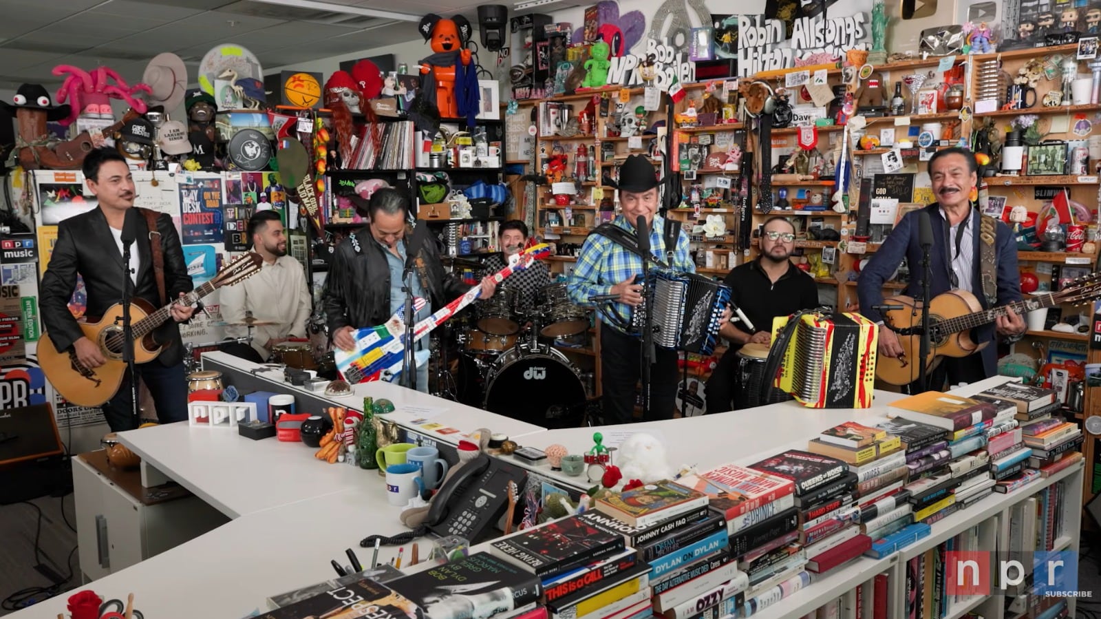 Así fue el Tiny Desk de los Tigres del Norte (captura de pantalla)