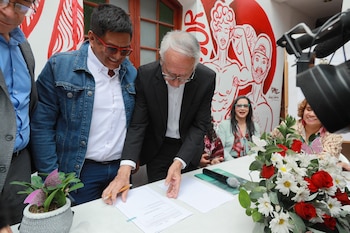 El ministro Guillermo Alfonso Jaramillo