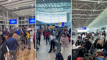 “Es una pesadilla sin fin”: el drama de los pasajeros varados en Brasil tras el aterrizaje de emergencia de un vuelo que iba a Madrid