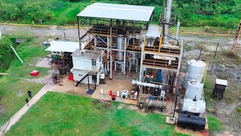 A pesar de maquinaria y