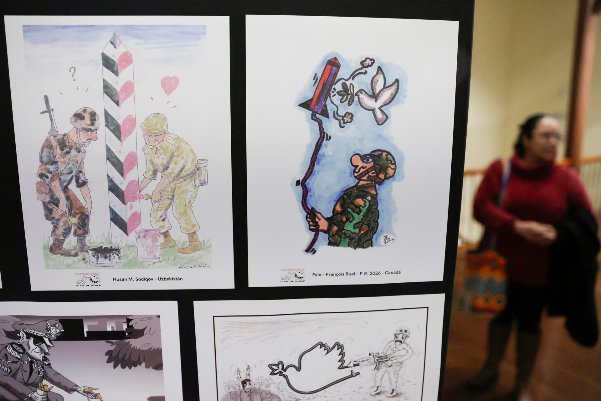 La exposición se exhibe del 16 al 26 de septiembre en el Gimnasio Moderno de Bogotá - crédito EFE