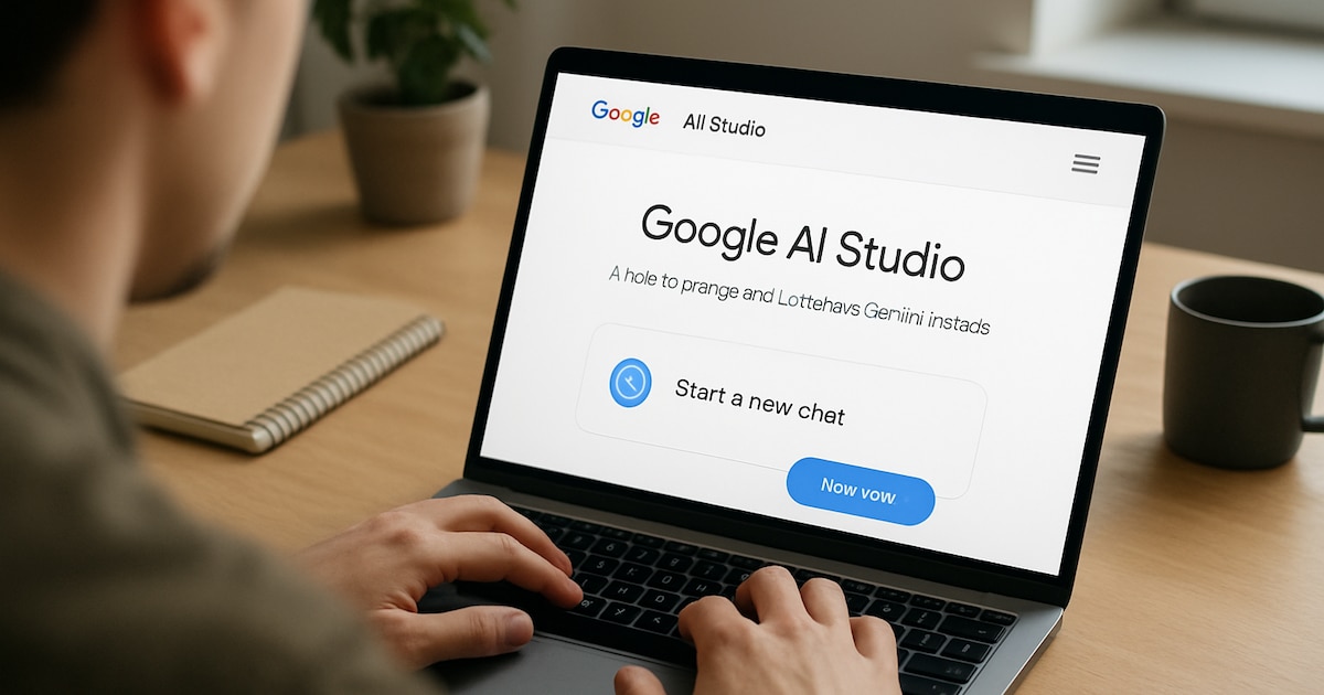 Cómo crear documentos e imágenes en minutos usando Google AI Studio y ...
