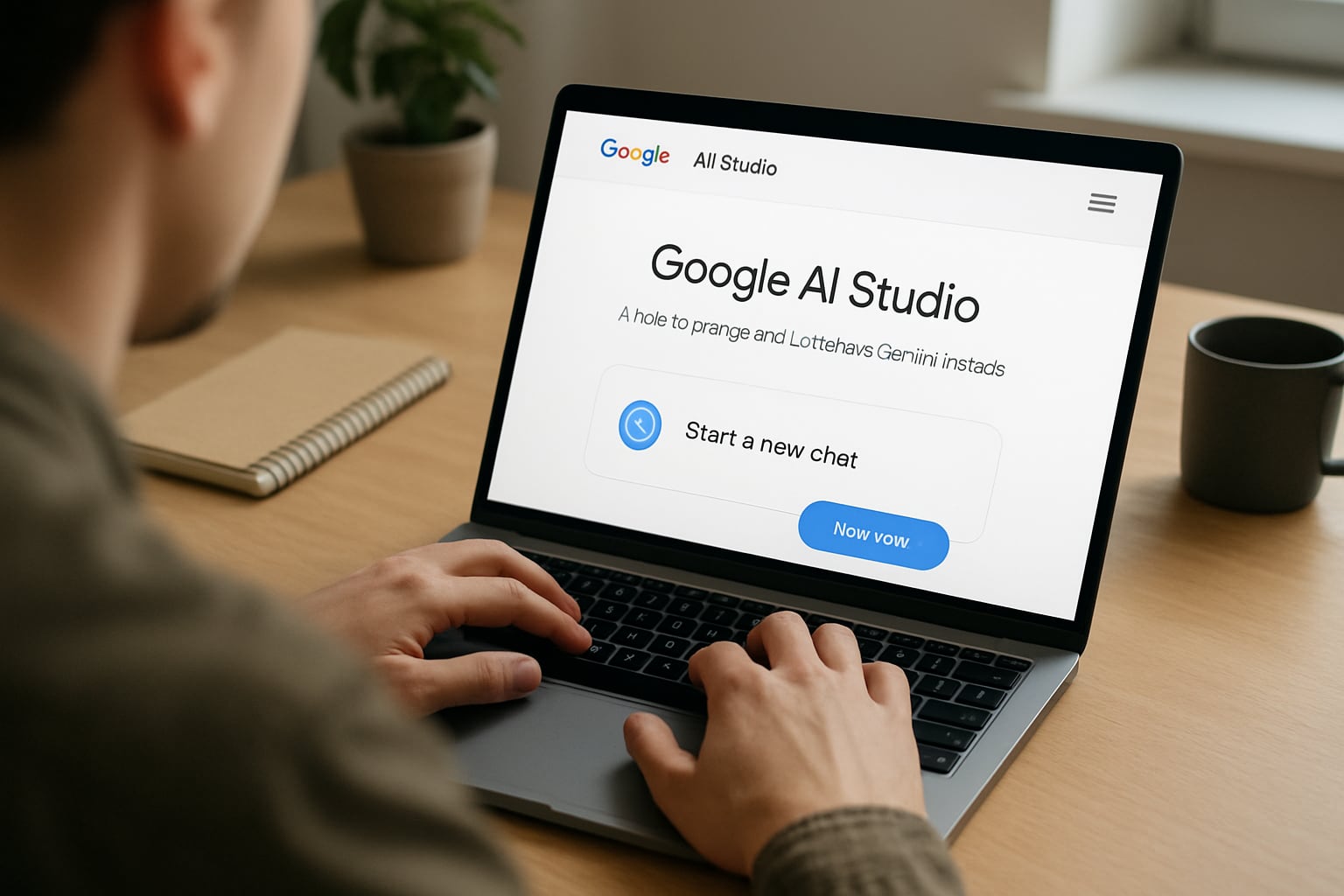 Google AI Studio democratiza el acceso a la inteligencia artificial generativa al permitir la creación de prototipos sin necesidad de programar. (Imagen Ilustrativa Infobae)