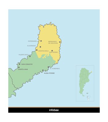 Las zonas afectadas son: El