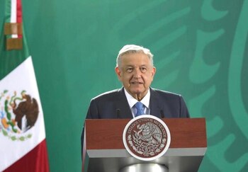 El presidente realizó su conferencia