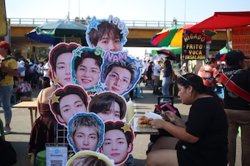 Así se vive la previa al último concierto de BTS