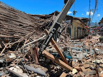 Roldanillo, Valle del Cauca: así quedo el municipio luego de terremoto de 7.4 que ocurrio en la mañana del 10 de agosto de 2026 - crédito redes sociales